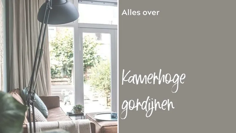 Waarom kamerhoge gordijnen?