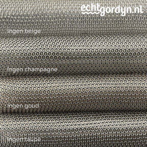 Ingen open weave vitrage alle kleuren