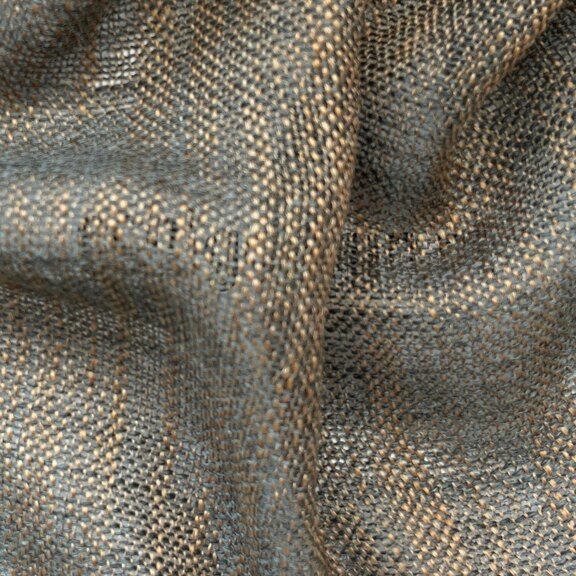 Renesse roest-grijs  stoere inbetween met wol 300cm